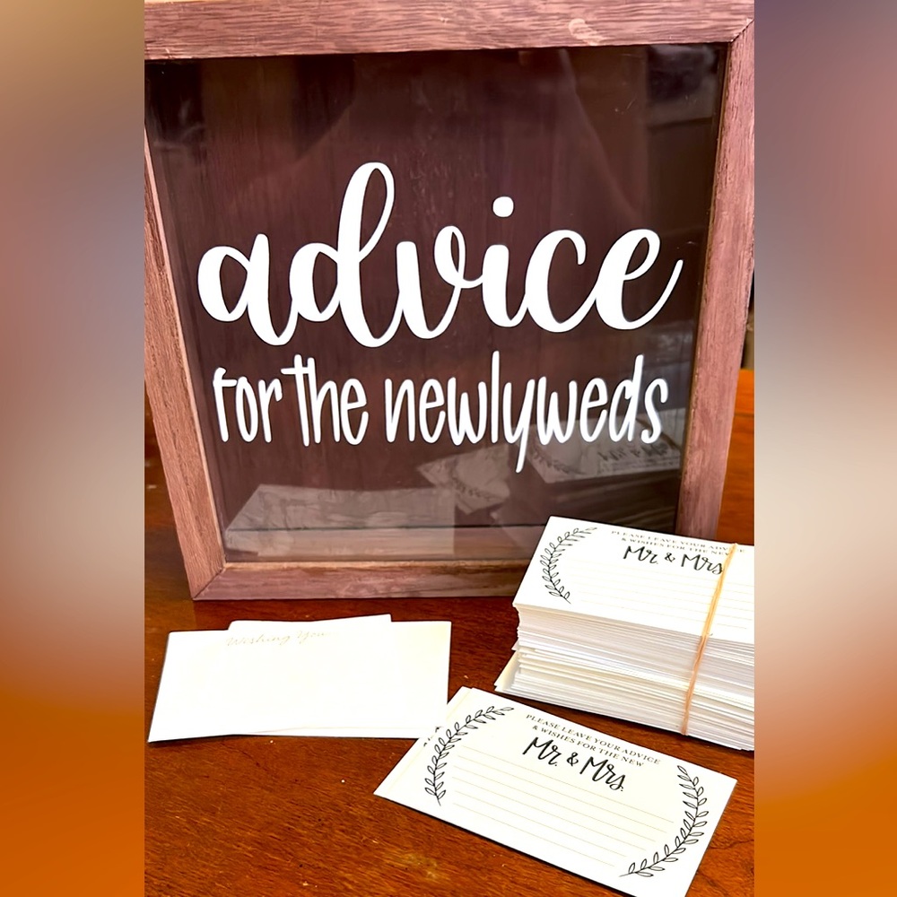 Newlywed Advice Box